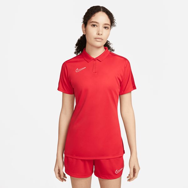 Nike Womens Academy 23 Polo Uni Red/Gym Red
